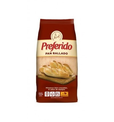 PREFERIDO PAN RALLADO 500 GRS