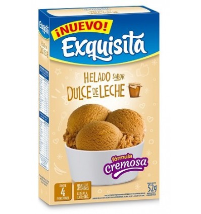 EXQUISITA HELADO 52 GRS DDL