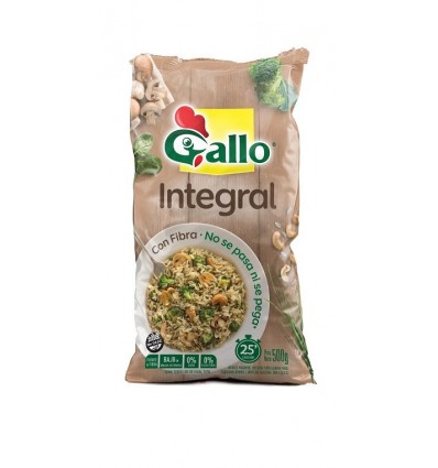 GALLO 500 GRS INTEGRAL BOLSA SIN TACC