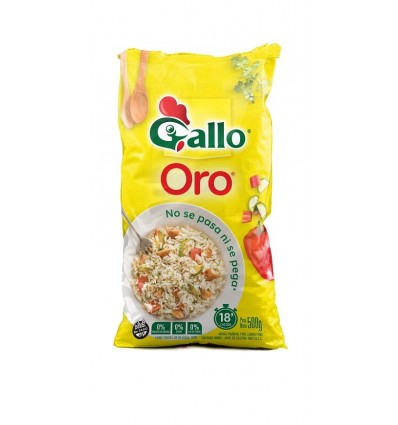 GALLO ORO 500 GRS PARBOIL BOLSA SIN TACC