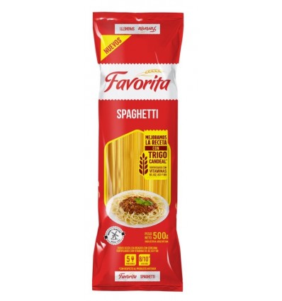 FIDEO FAVORITA 500 GRS SPAGHETTI