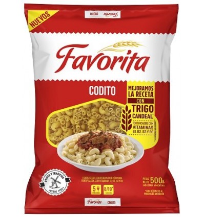 FIDEO FAVORITA 500 GRS CODITO RAY