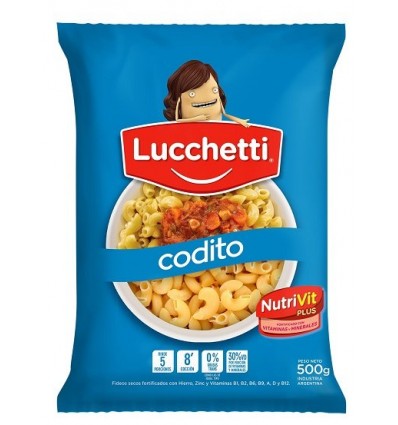 FIDEO LUCCHETTI 500 GRS CODITOS