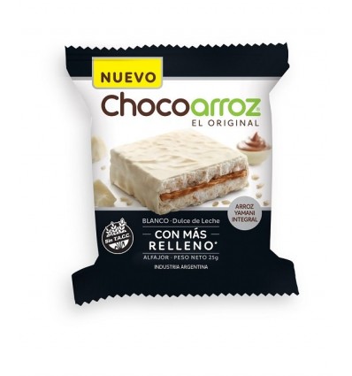 ALFAJOR CHOCOARROZ BLANCO 22 GRS.