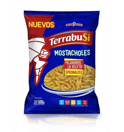 FIDEO TERRABUSI 500 GRS MOSTACHOL 100 AÑOS