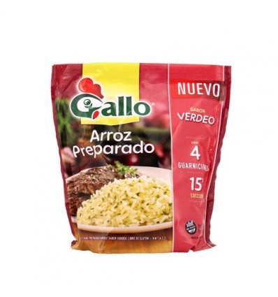 GALLO ARROZ PREPARADO SAB VERDEO SIN TACC