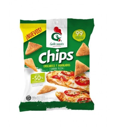 GALLO CHIPS 100 GRS PIZZA SIN TACC