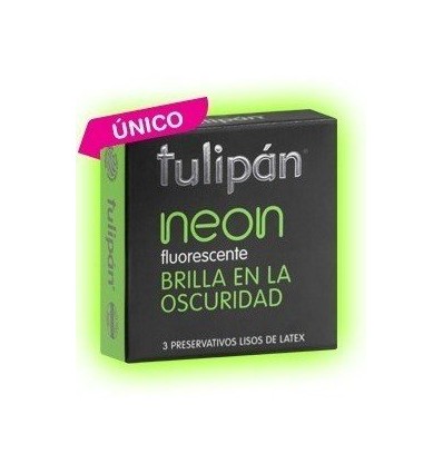 TULIPAN NEON FLUOR * 3 UNID