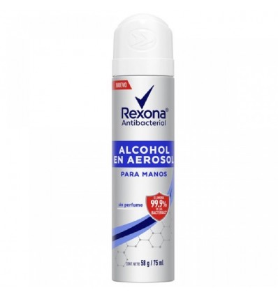 REXONA AER ALCOHOL 58 GRS ANTIBACTERIAL