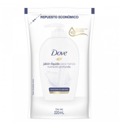 DOVE H WASH BEAUTY 220 ML REP