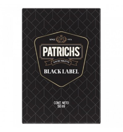 PATRICHS DEO EDT BLACK LABEL 50 ML