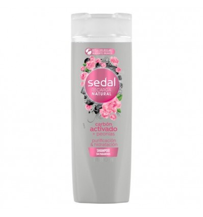 SEDAL SH 190 ML CARBÓN ACTIVADO Y PEONIAS