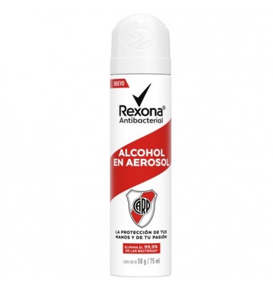 REXONA AER ALCOHOL 58 GRS ANTIBACTERIAL RIVER