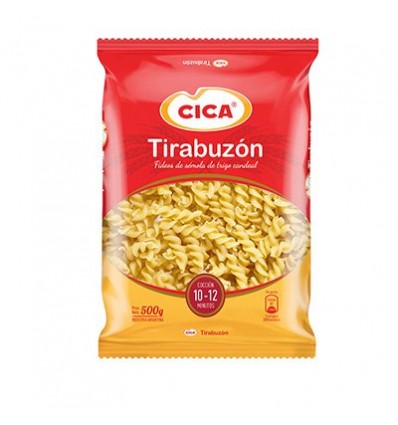 FIDEOS CICA 500 GRS TIRABUZON
