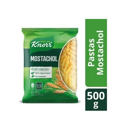 FIDEOS MOSTACHOL FORTIF KNORR 500 GRS
