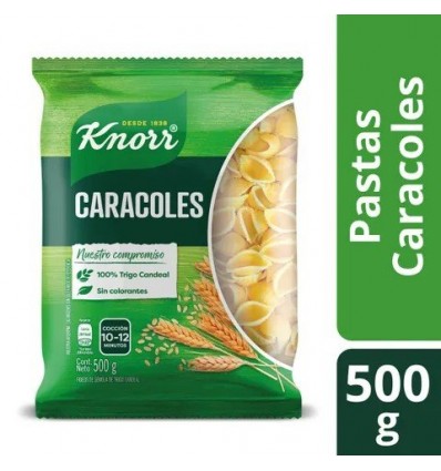 FIDEOS CARACOLES FORTIF KNORR 500 GRS