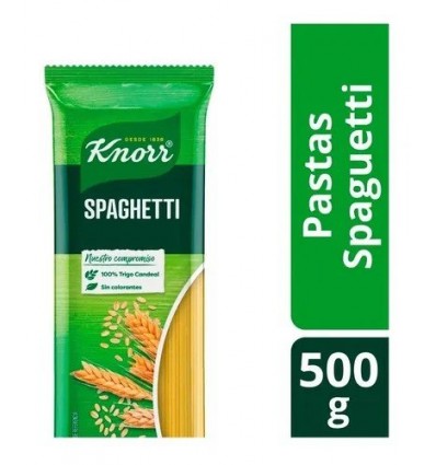 FIDEOS SPAGHETTI FORTIF KNORR 500 GRS