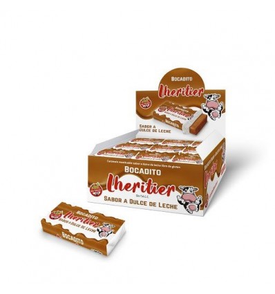 BOCADITO DULCE DE LECHE LHERITIER 52 UNID S/TACC