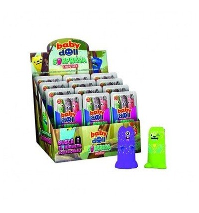 CHUPETIN BABY DOLL MONSTERS SORPRESA 12U SIN TACC