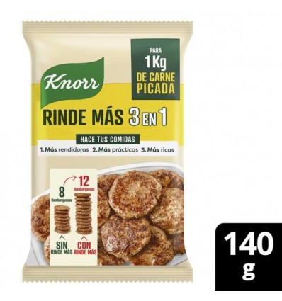 KNORR PREPARADO RINDE MAS 140 GRS