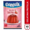 EXQUISITA GELATINA FRUTILLA SOBRE 40 GRS