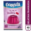 EXQUISITA GELATINA FRAMBUESA SOBRE 40 GRS