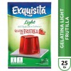 EXQUISITA GELATINA LIGHT FRUTILLA SOBRE 25 GRS