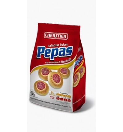 GALLETITAS DULCES PEPAS LHERITIER 200 GRS