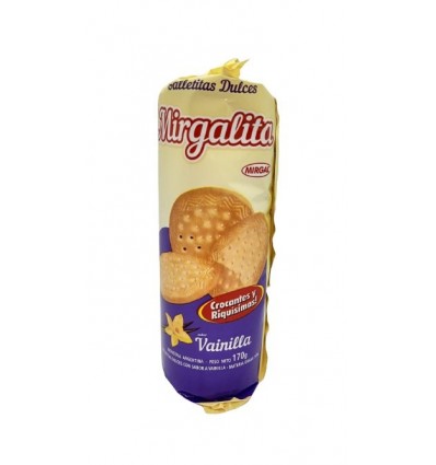 GALLETITAS DULCES MIRGALITAS VAINILLAS 170 GRS