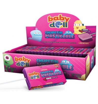 CHUPETIN BABY DOLL MASTICABLE CEREZA *40U SIN TACC