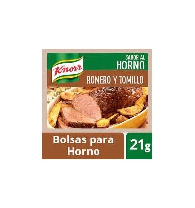 KNORR SAZON HORNO C/ROMERO Y TOMILLO 21GR