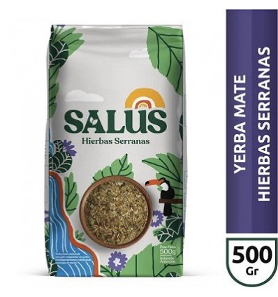 YERBA MATE SALUS HIERBAS SERRANAS 500 GRS