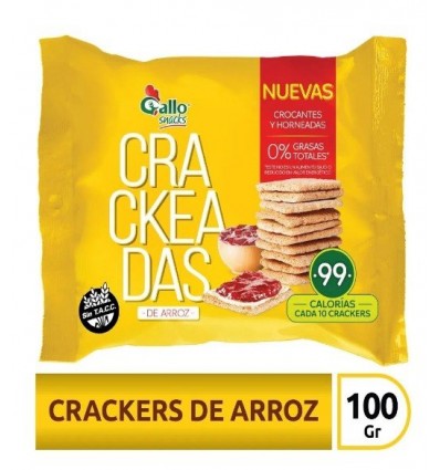 CRACKEADAS 100 GRS SIN TACC