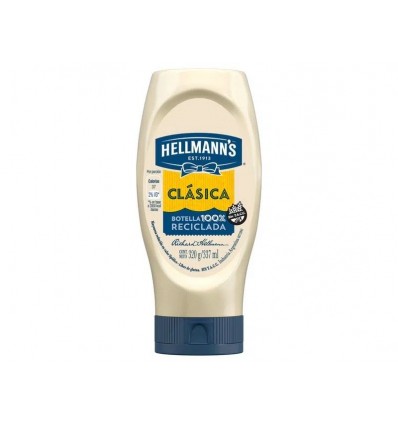 MAYONESA HELLMANNS Receta Casera SQZ 320 Grs SIN TACC