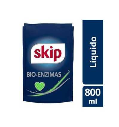 SKIP LIQUIDO ROPA BIO ENZIMAS 800 ML