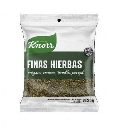 KNORR MIX ESPECIAS FINAS HIERBAS 20 GRS