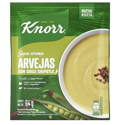 KNORR SOPA CR ARVEJAS C/CHILE 1 S