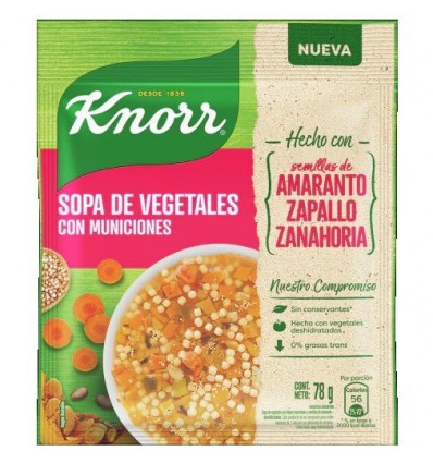 KNORR SOPA CAS VEG C/AMARANTO 1 S