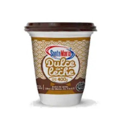 DULCE DE LECHE SANTA MARIA 400 GRS SIN TACC