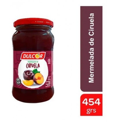 MERMELADA DULCOR CIRUELA 454 GRS