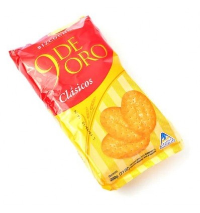 BIZCOCHOS 9 DE ORO CLASICOS 200 GRS