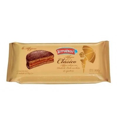 ALFAJOR TERRABUSI CLASICO X 6 UNI