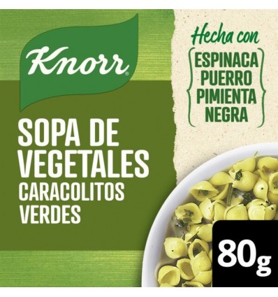 KNORR SOPA CAS VEG C/PASTA VERDE 1 S