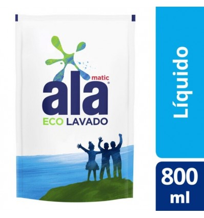 ALA LIQ ROPA ECOLAVA DP 800ML