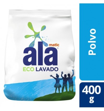 ALA POLVO MATIC ECOLAVADO 400 GR