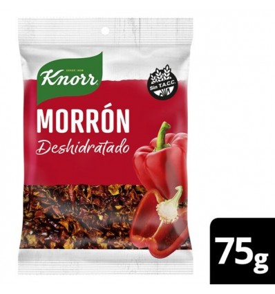 KNORR VEG DESHIDR PIMIENTO MORRON 75G SIN TACC