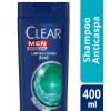 CLEAR SH 2EN1 LIMPIEZA DIARIA 400ML