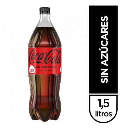 COCA COLA PET S/AZUCAR 1500 cc