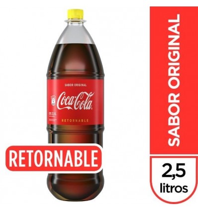 COCA COLA RETORNABLE 2.500 CC