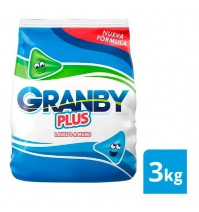 GRANBY PLUS PVO BLANQ LAV MANO 3 KG